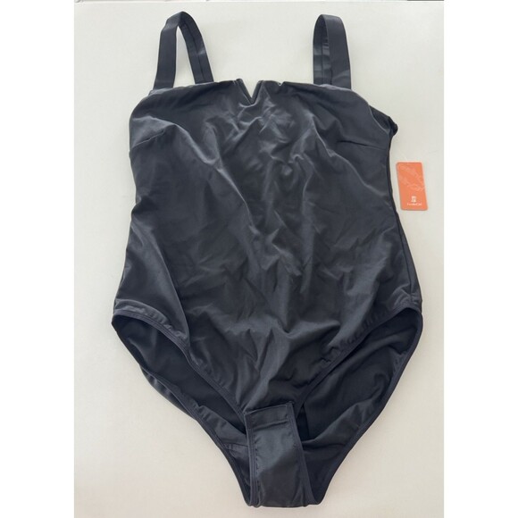 FeelinGirl Square Neck Bodysuit Women Sleeveless Tummy Control Slimming Body XXL - Picture 7 of 11